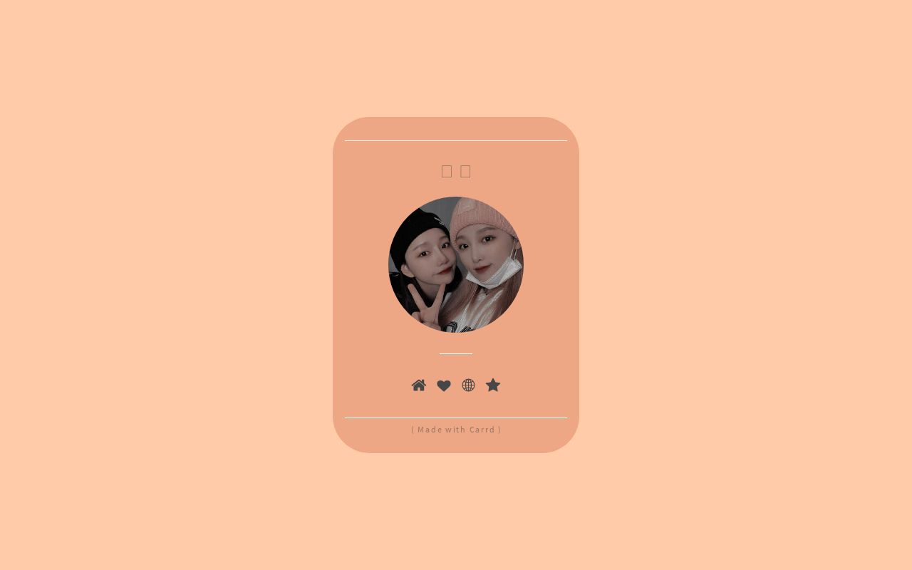 Carrd profile picture for @mou